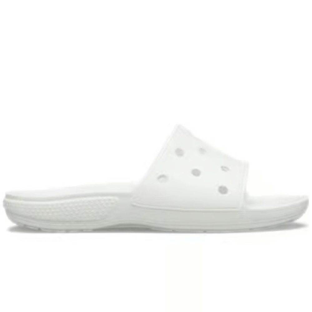 CROCS MEN'S WHITE SLIDES SIZE 11